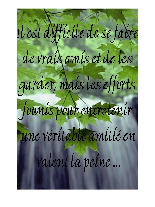 pour vous ...